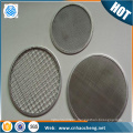 Monel perforated metal mesh filter disc and pack